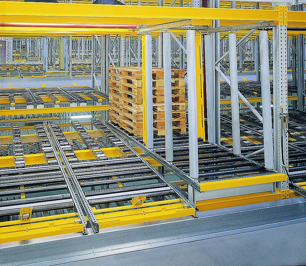 Pallet flow racking Ohra 10