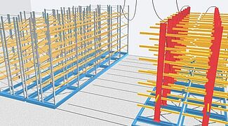 Mobile racking system